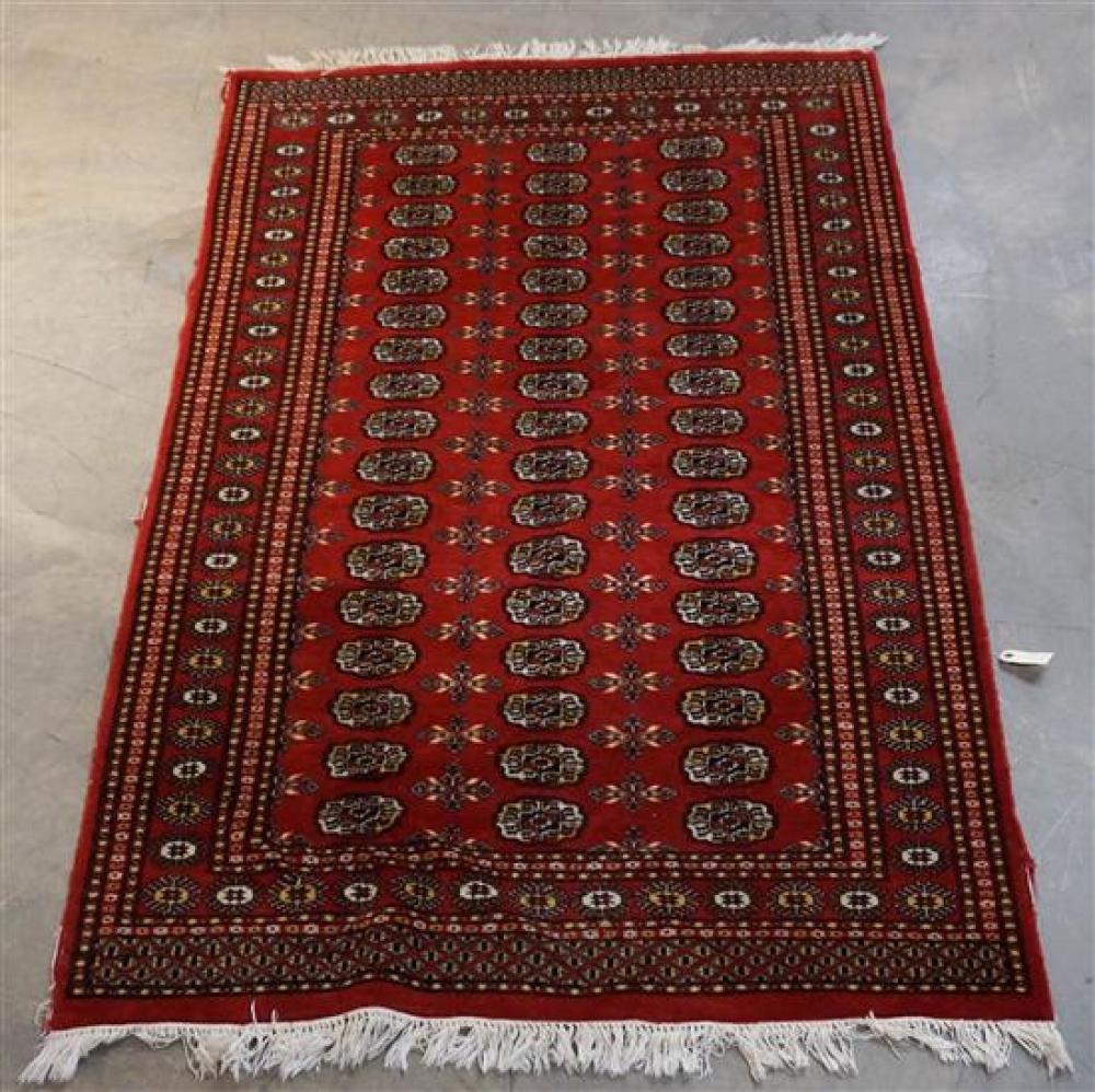 PAKISTAN BOKHARA RUG, 6 FT 4 IN