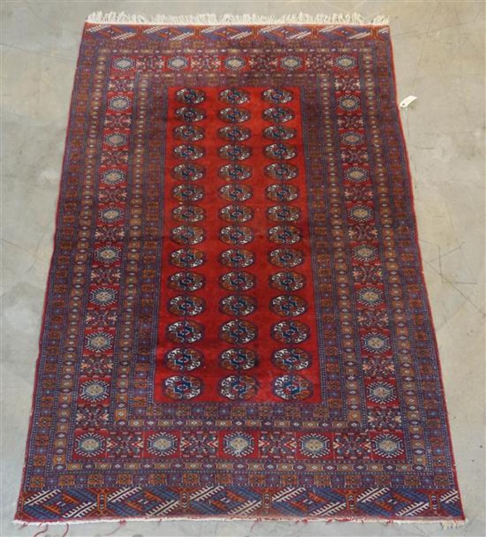 PAKISTAN BOKHARA RUG, 6 FT 10 IN