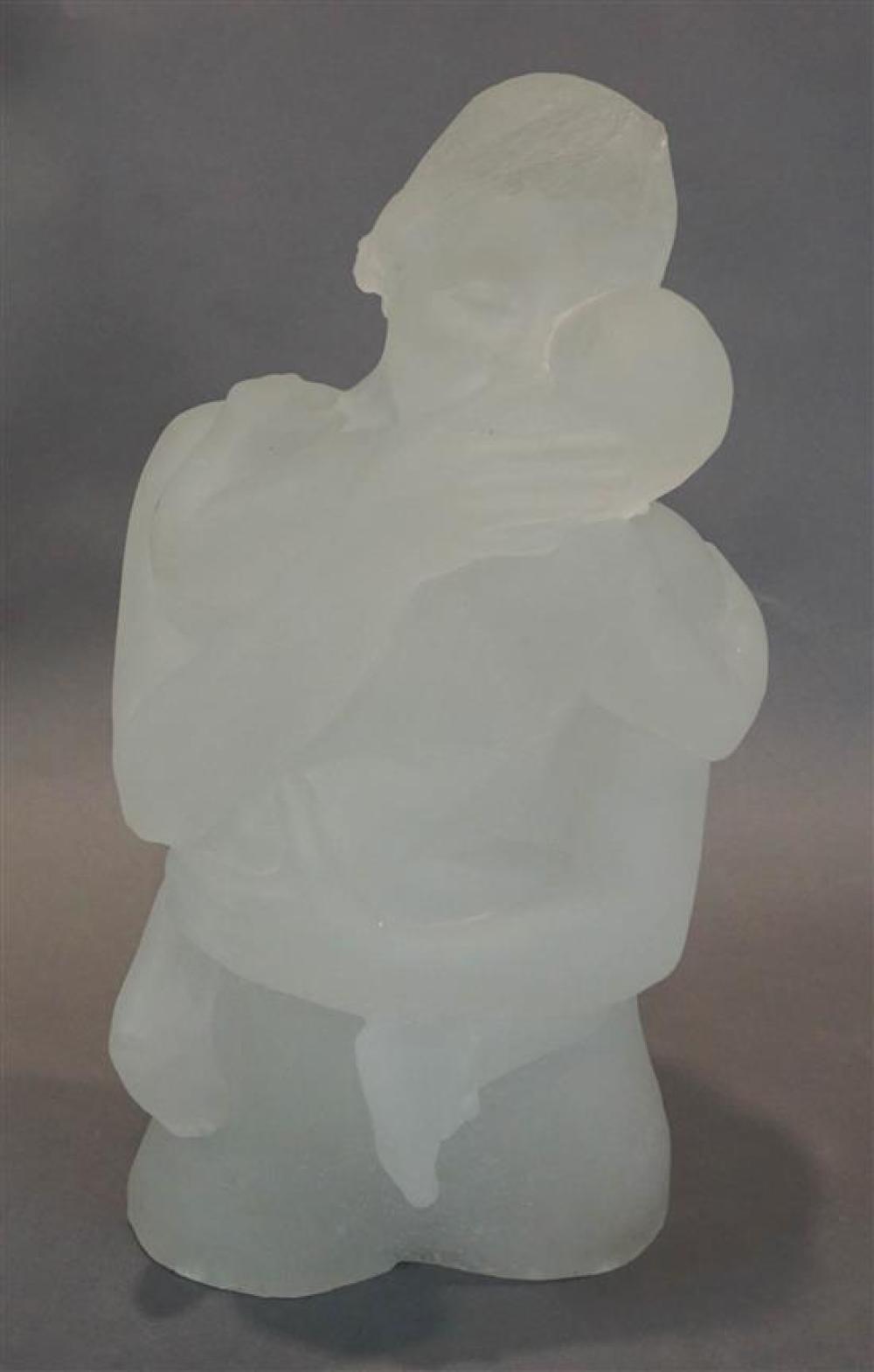 FROSTED CRYSTAL MOTHER AND CHILD 320595