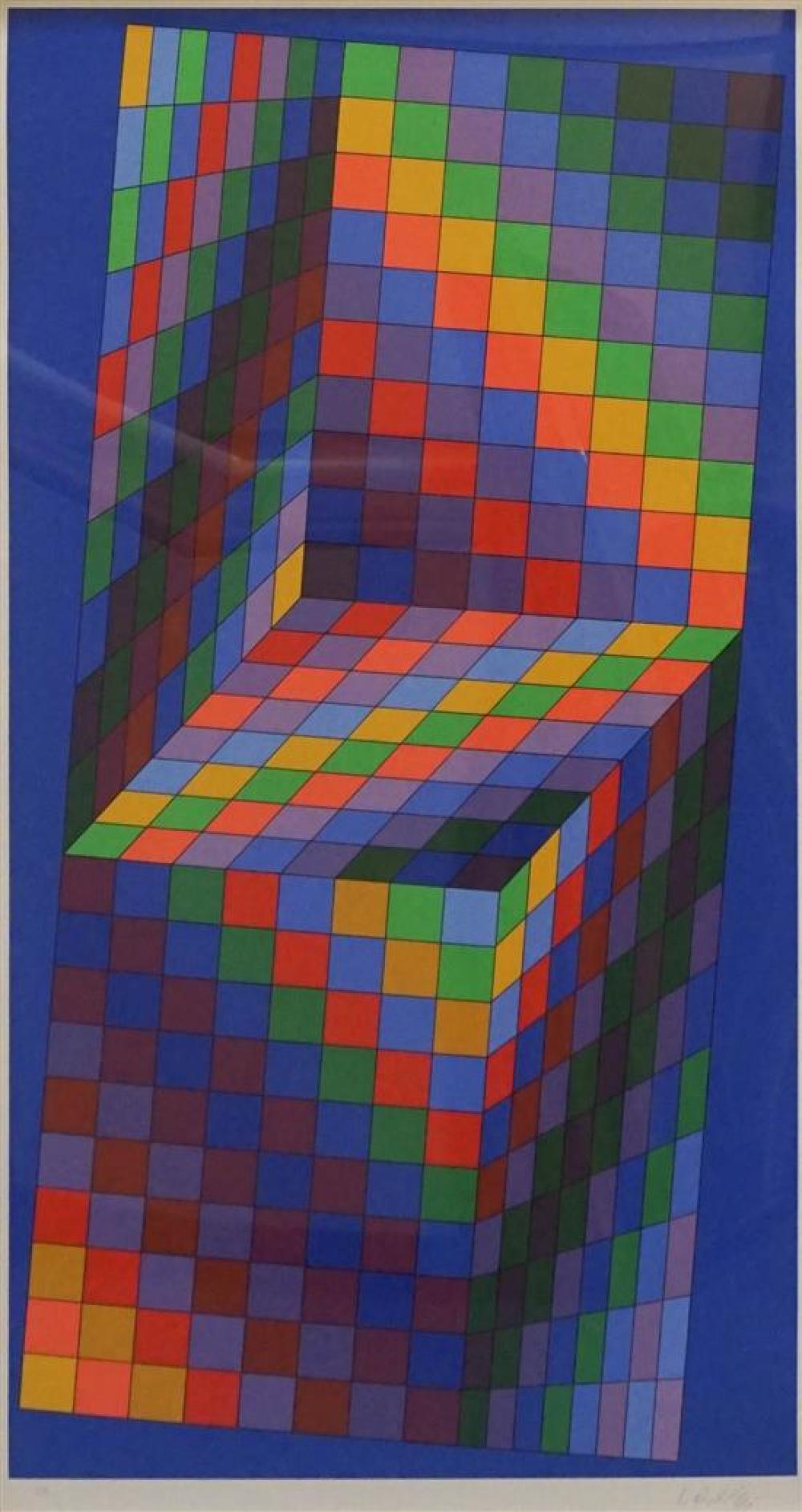 VICTOR VASARELY (FRENCH/HUNGARIAN