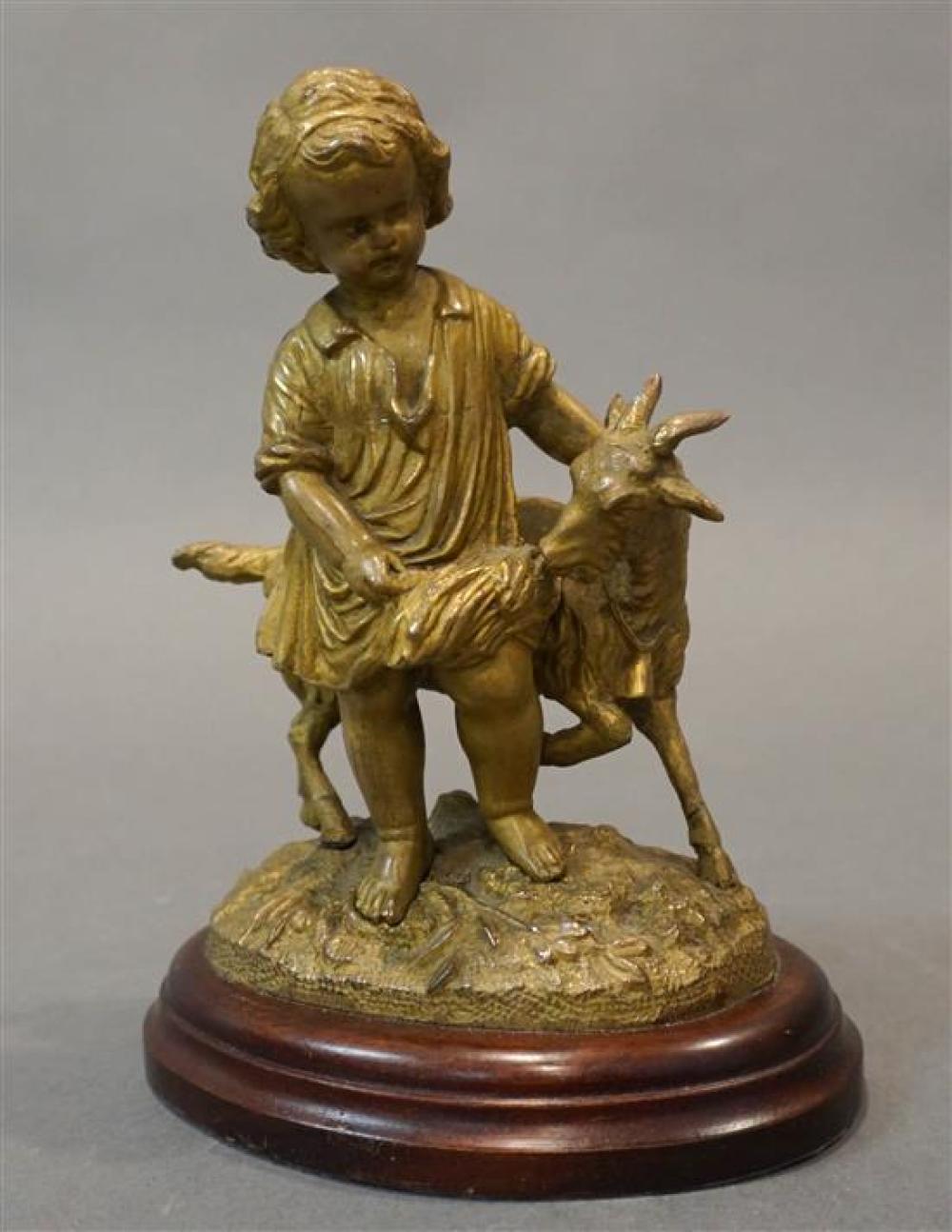 GILT BRONZE FIGURAL GROUP OF A 32065f