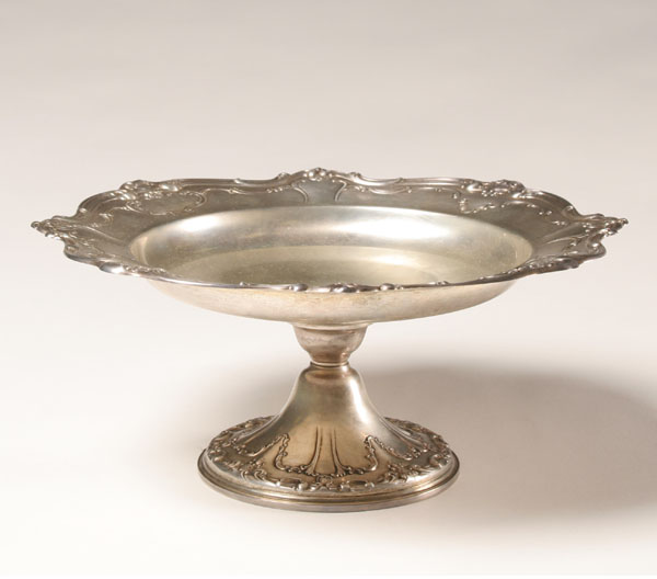 Gorham sterling silver footed compote 500ab