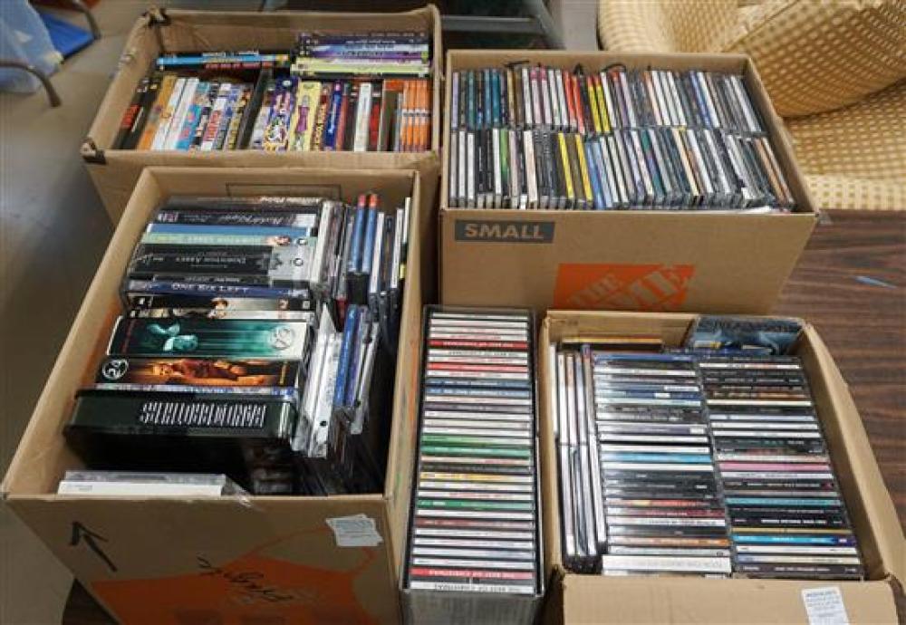 THREE BOXES OF CDS 300 AND A 3206ed