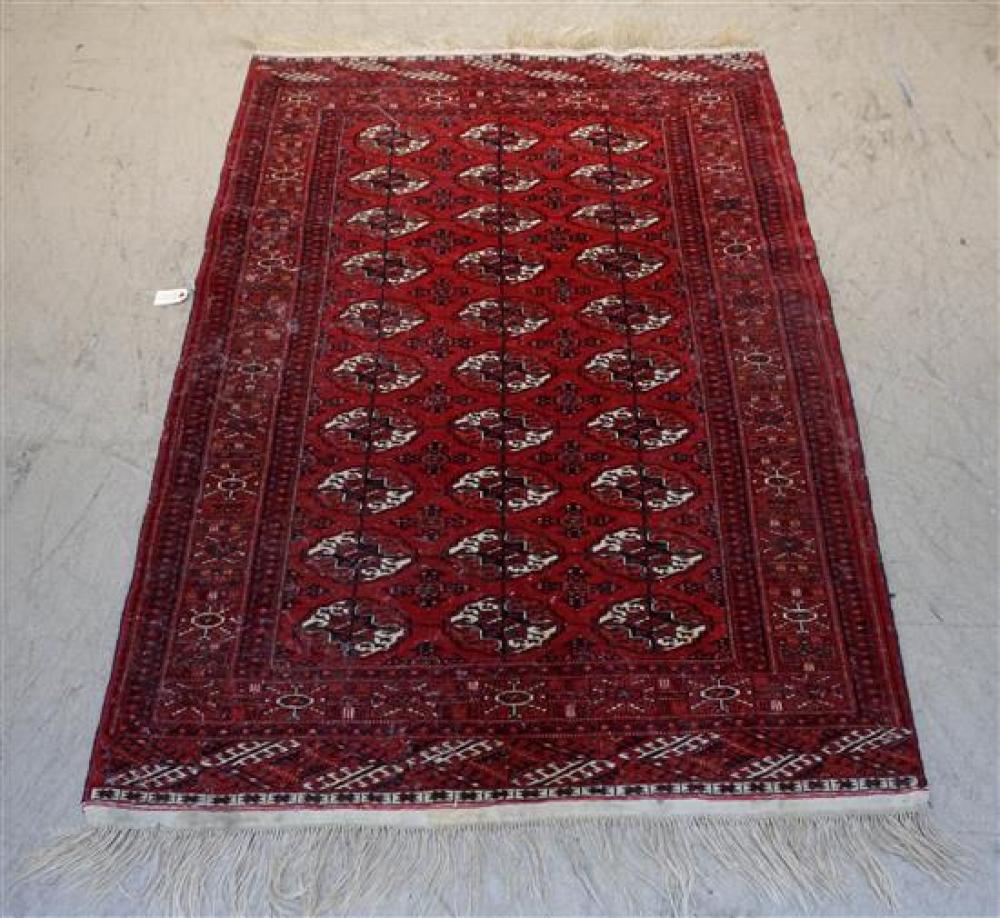 YOMUD TEKKE RUG WITH SOME MOTH 32077d