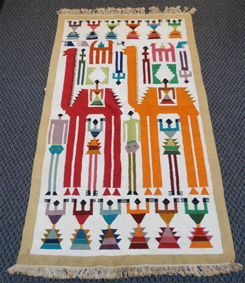 KILIM RUG, 6 FT 4 IN X 3 FT 2 INKilim