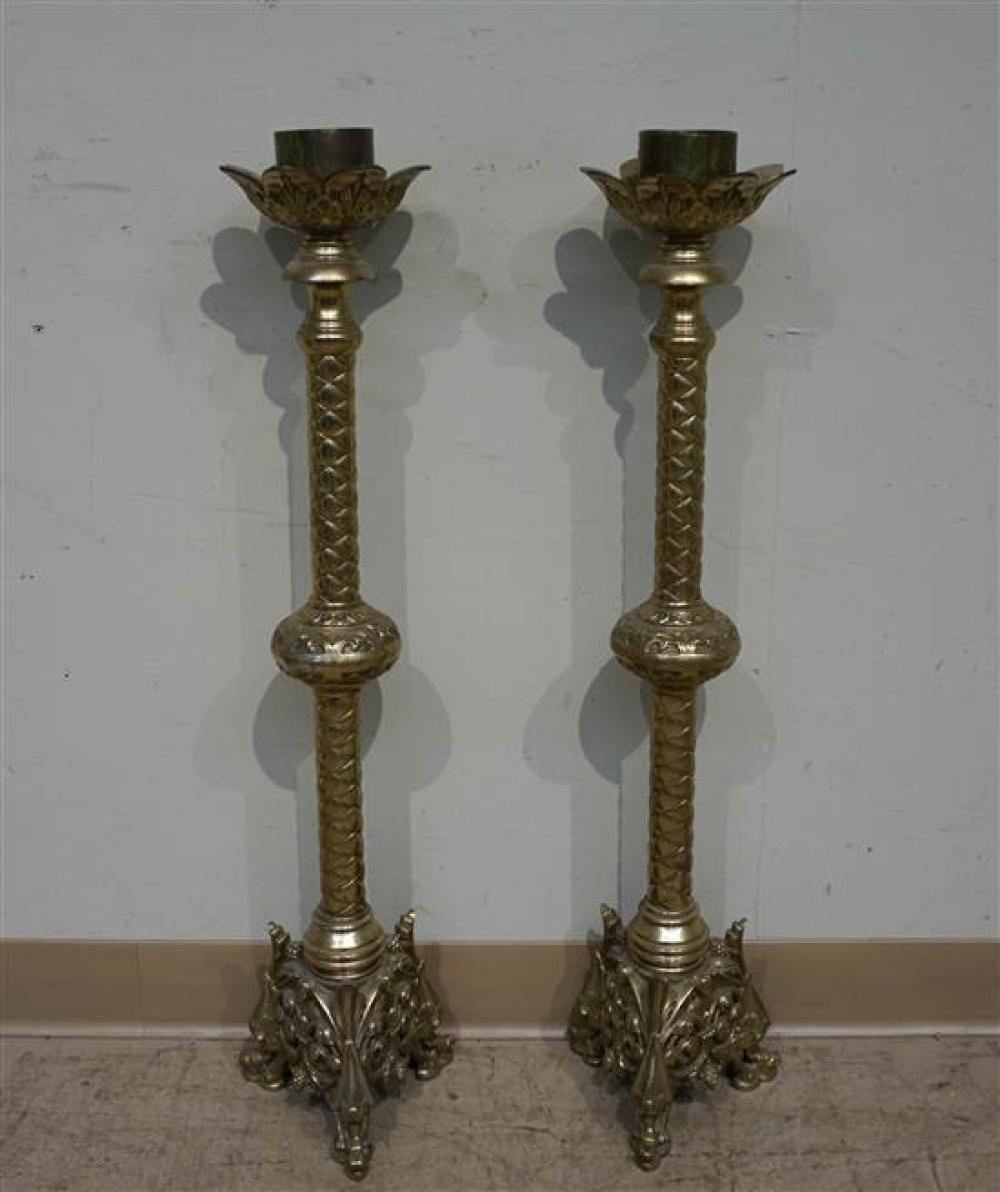 PAIR OF NEOCLASSICAL STYLE BRASS 320778