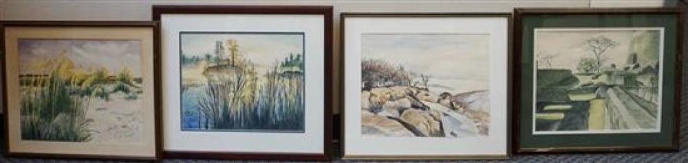 20TH CENTURY, LANDSCAPES, FOUR