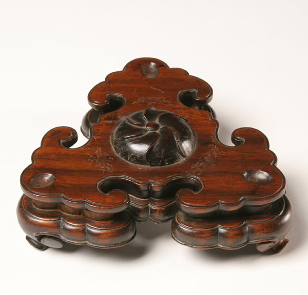 Oriental style hand carved wooden