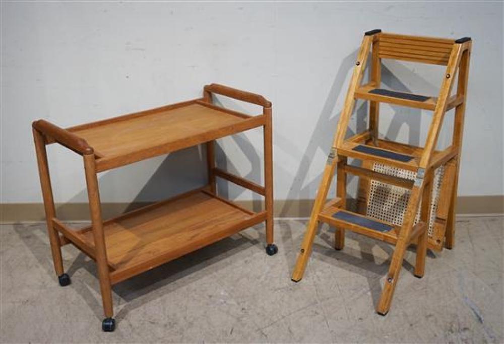 METAMORPHIC CANED SEAT SIDE CHAIR