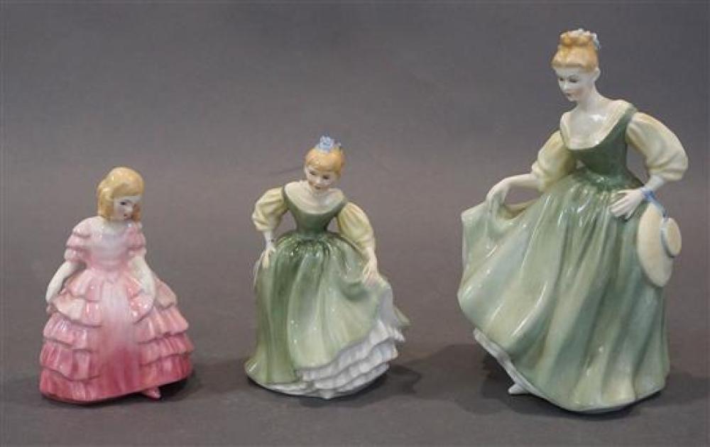 THREE ROYAL DOULTON FIGURINESThree