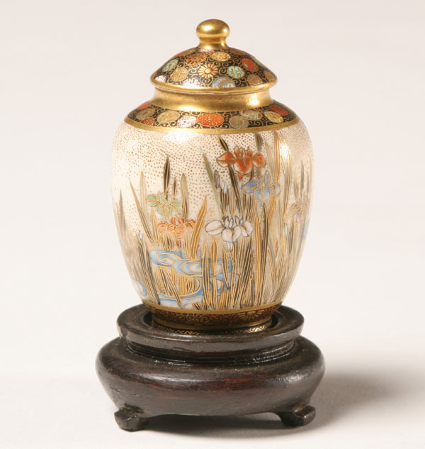 Japanese Satsuma miniature vase with