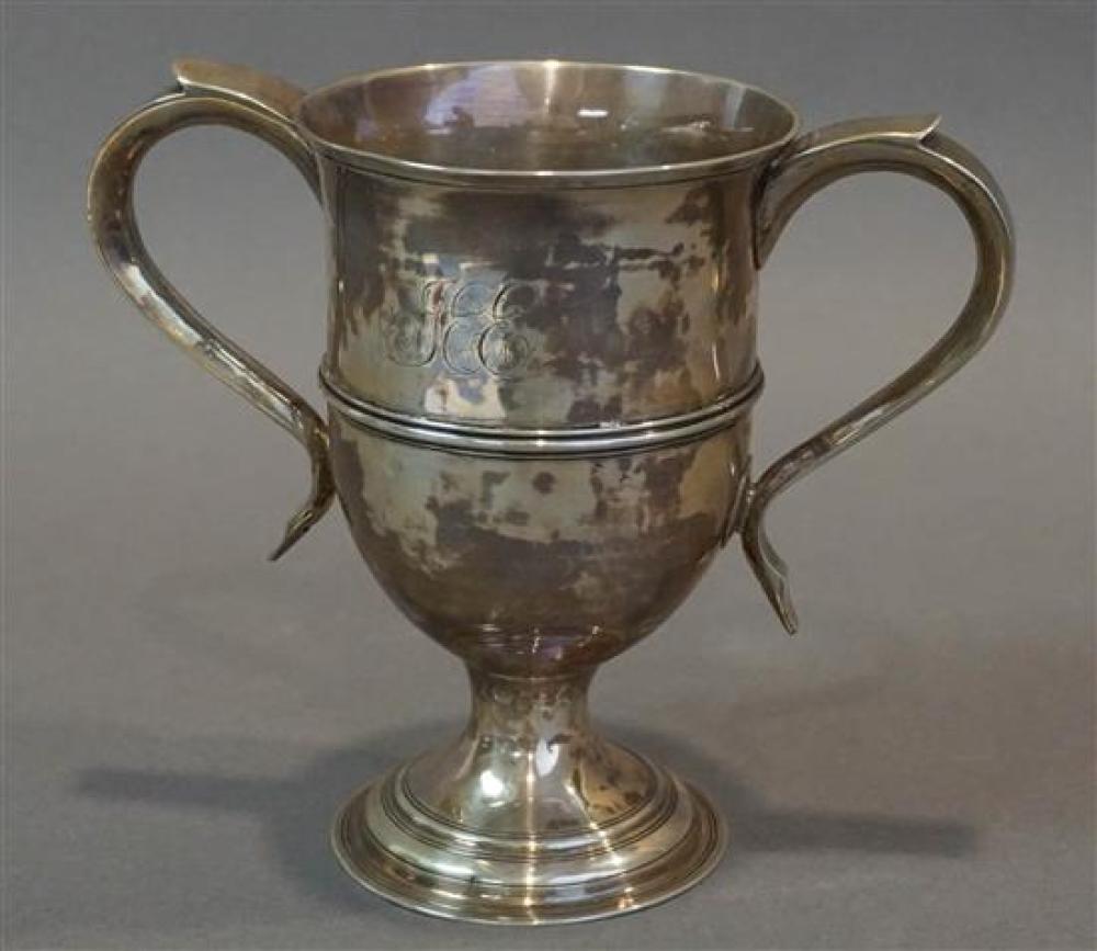 GEORGE III SILVER TWO HANDLE CUP  320841