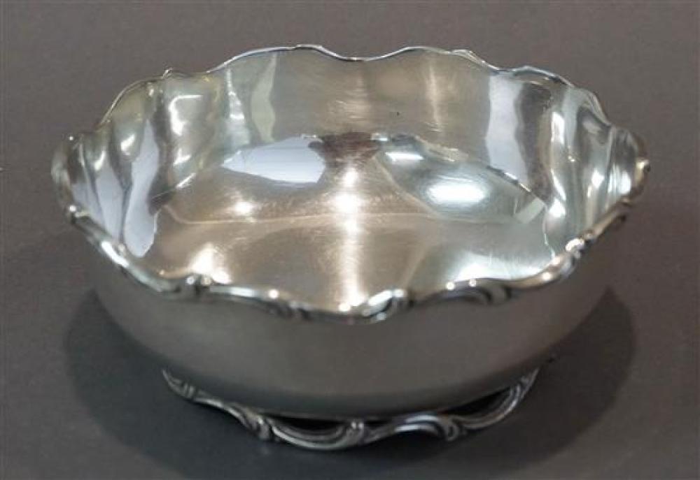 MEXICAN STERLING SILVER BOWL, 10.9