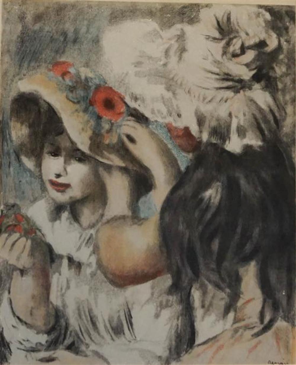 AFTER RENOIR, PORTRAIT OF TWO YOUNG