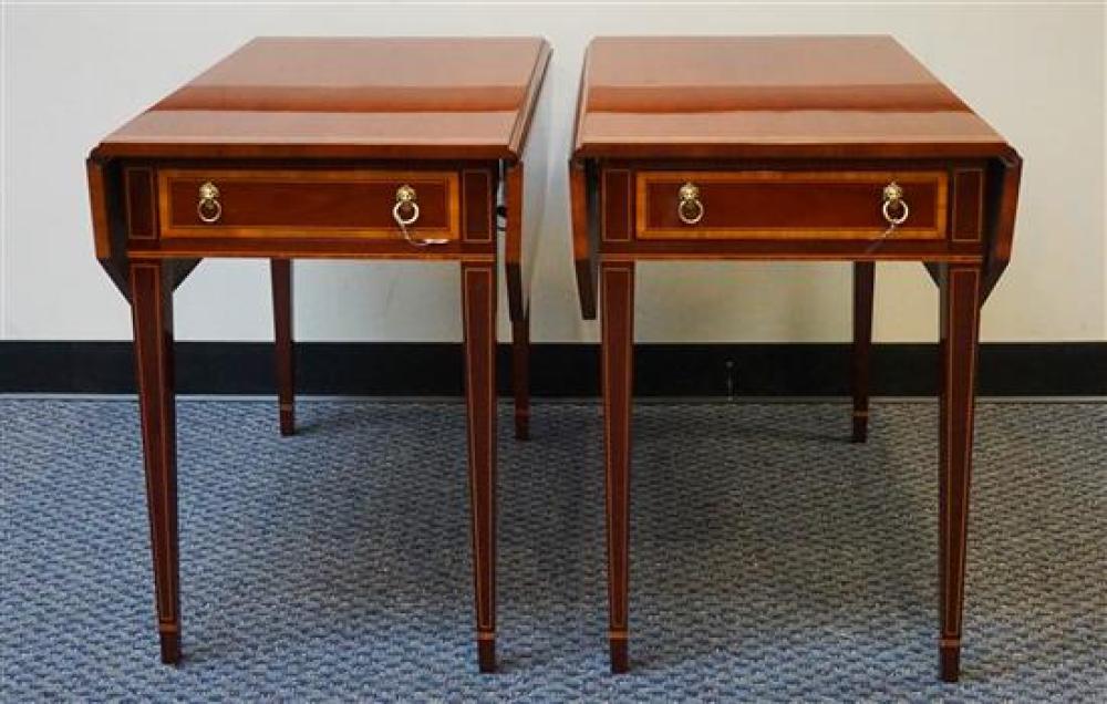 PAIR OF KINDEL FEDERAL STYLE INLAID 3208f0