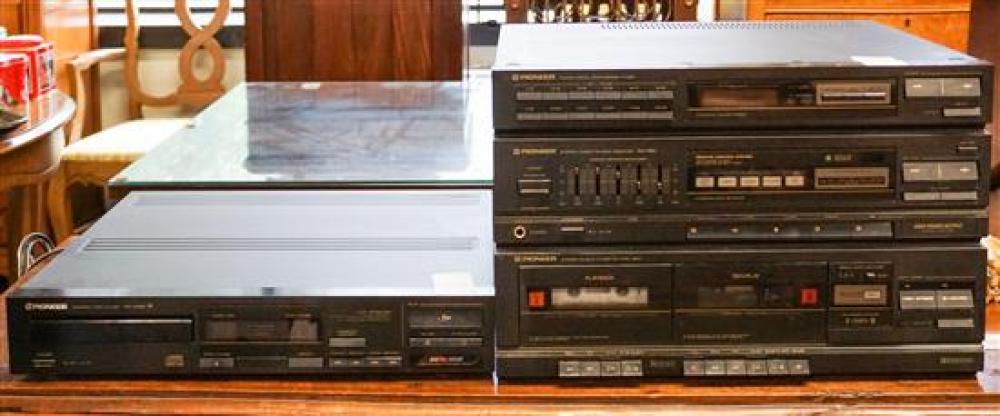 PIONEER TUNER, CASSETTE DECK AND CD