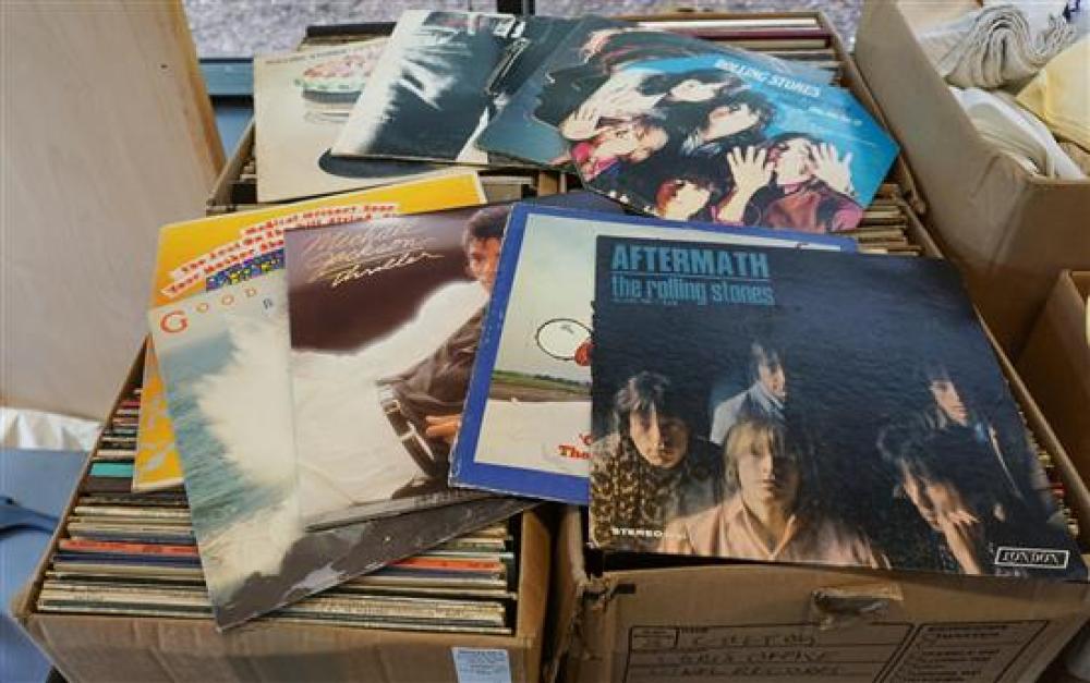 FOUR BOXES WITH LONG PLAYING RECORDS 320a53