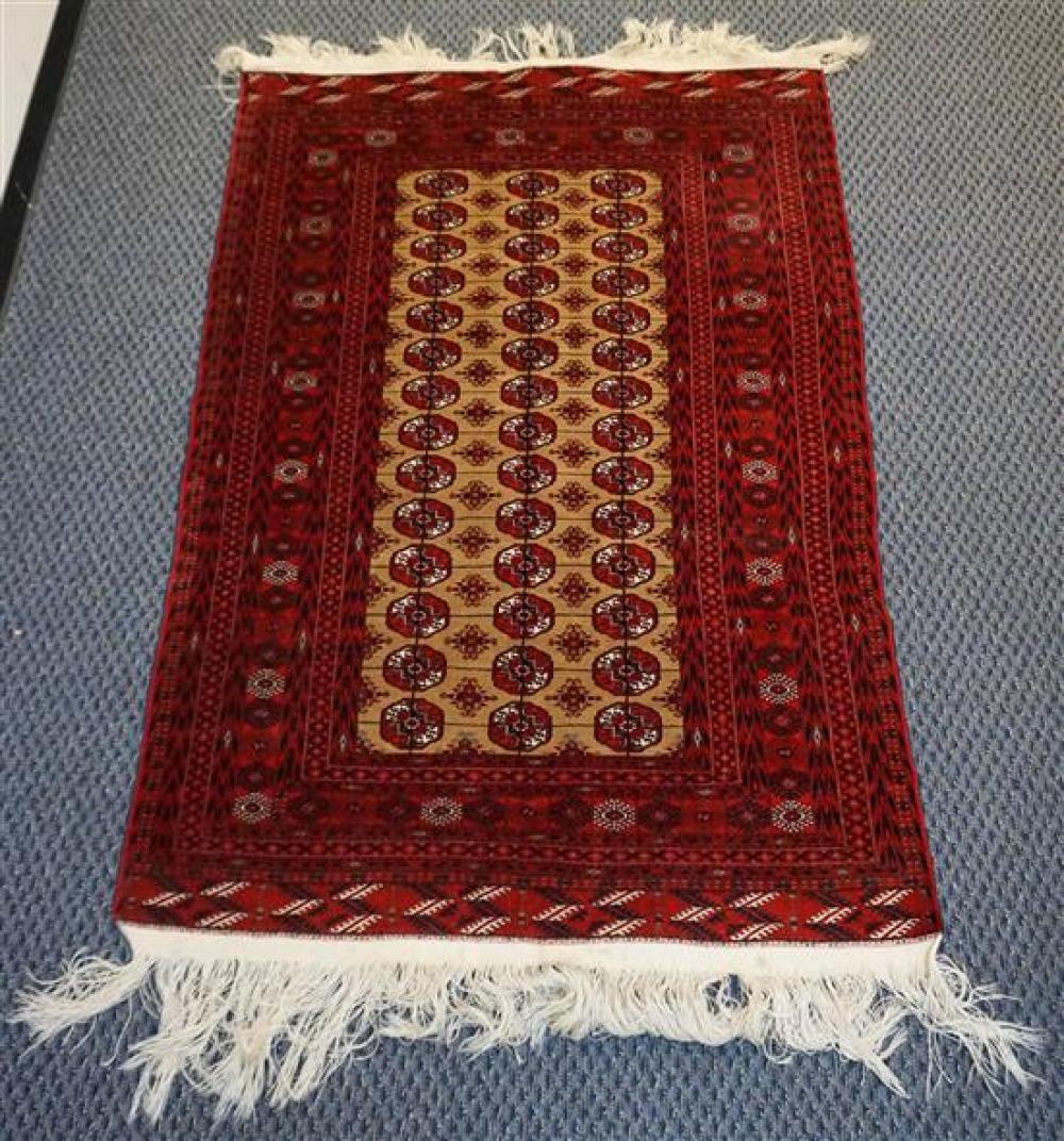 TURKOMAN RUG 6 FT 2 IN X 4 FT 320a88
