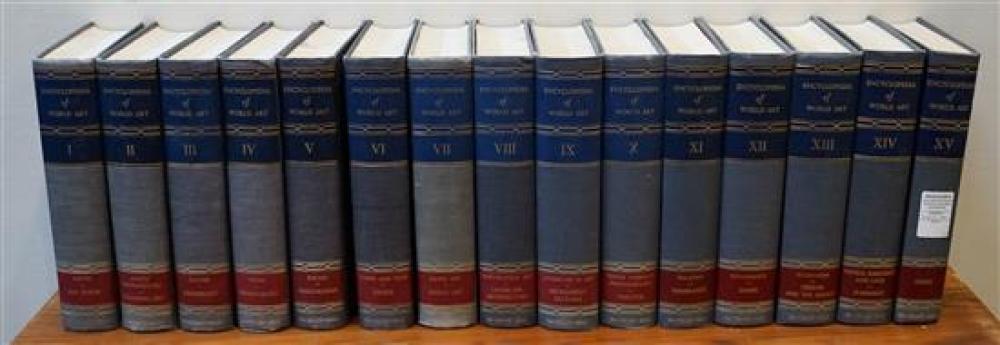 FIFTEEN VOLUMES OF THE ENCYCLOPEDIA 320a90