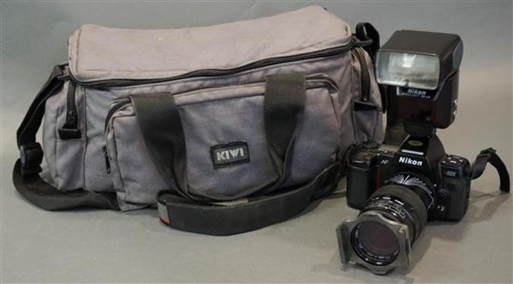 NIKON N8008 CAMERA WITH SIGMA ZOOM LENSES