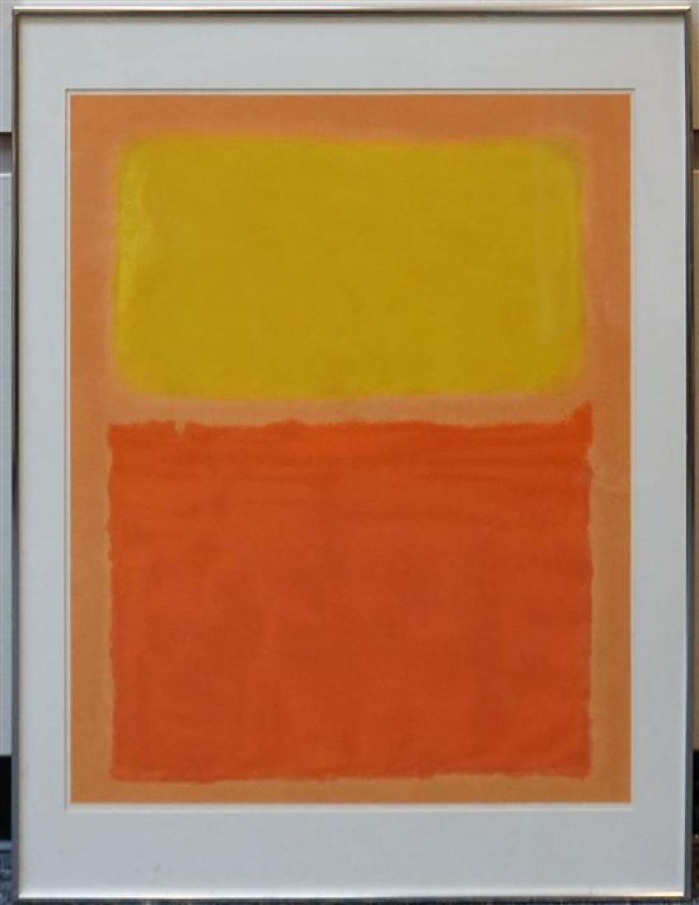 AFTER MARK ROTHKO UNTITLED ABSTRACT  320afc