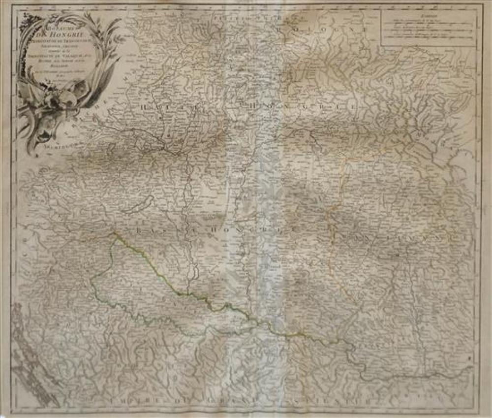 ROXANNE DE HONGRIE ENGRAVED MAP  320b2e