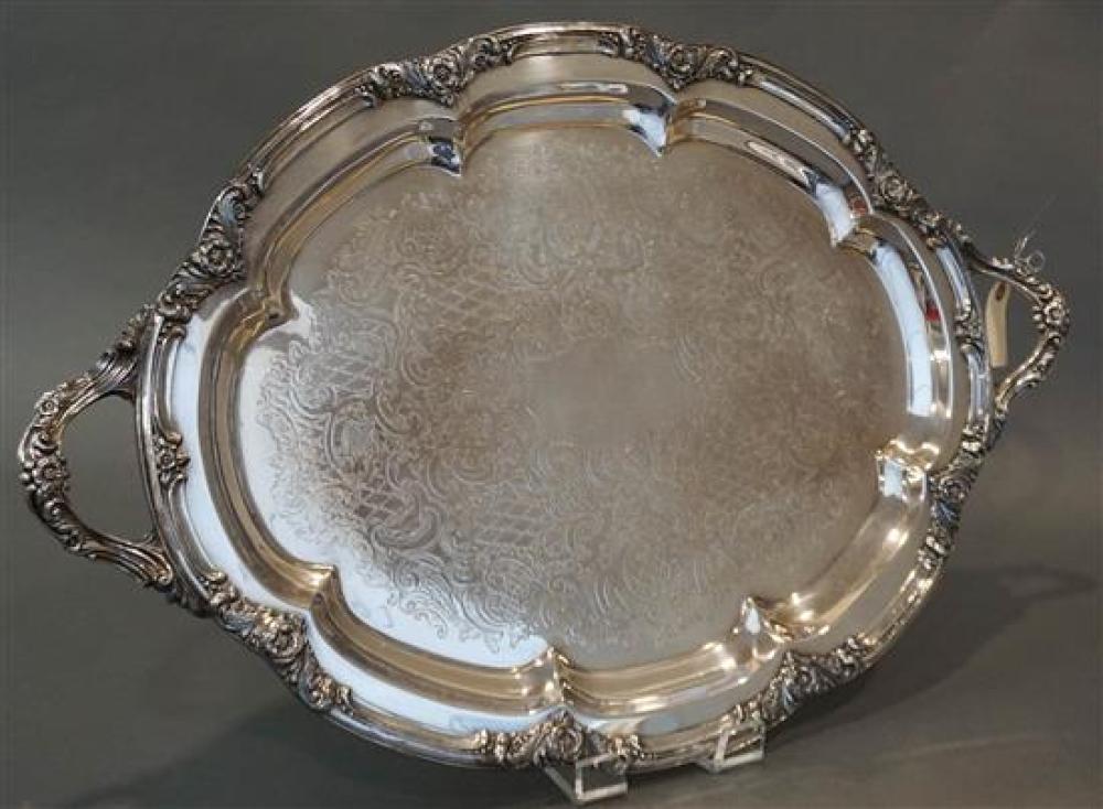AMERICAN SILVER PLATE TWO HANDLE 320b5f