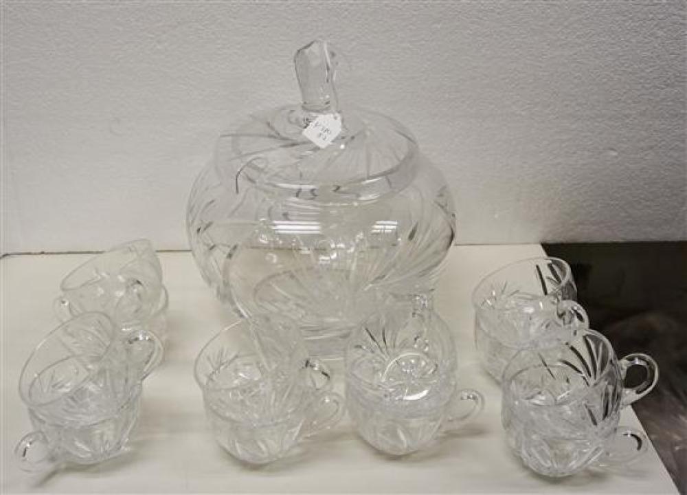 GERMAN CRYSTAL POKAL AND TWELVE CUPSGerman