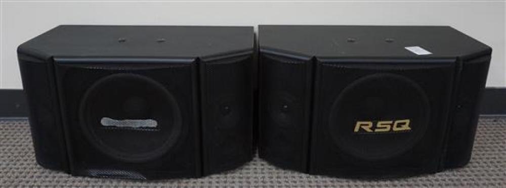 SRQ MODEL SR350 EBONIZED SPEAKERSRQ