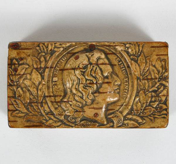 Hand carved German wooden stamp 5013b