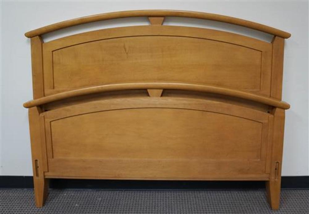 ETHAN ALLEN MAPLE QUEEN HEADBOARD AND