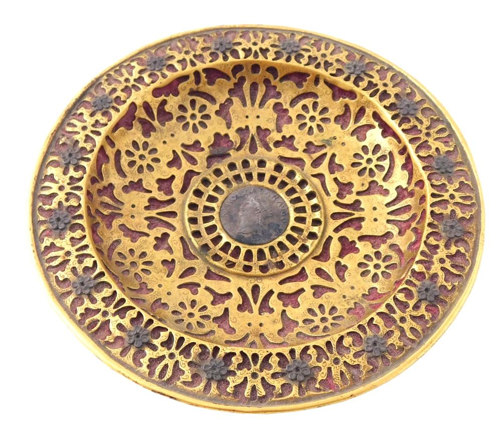 CALDWELL MIXED METAL SHALLOW DISH