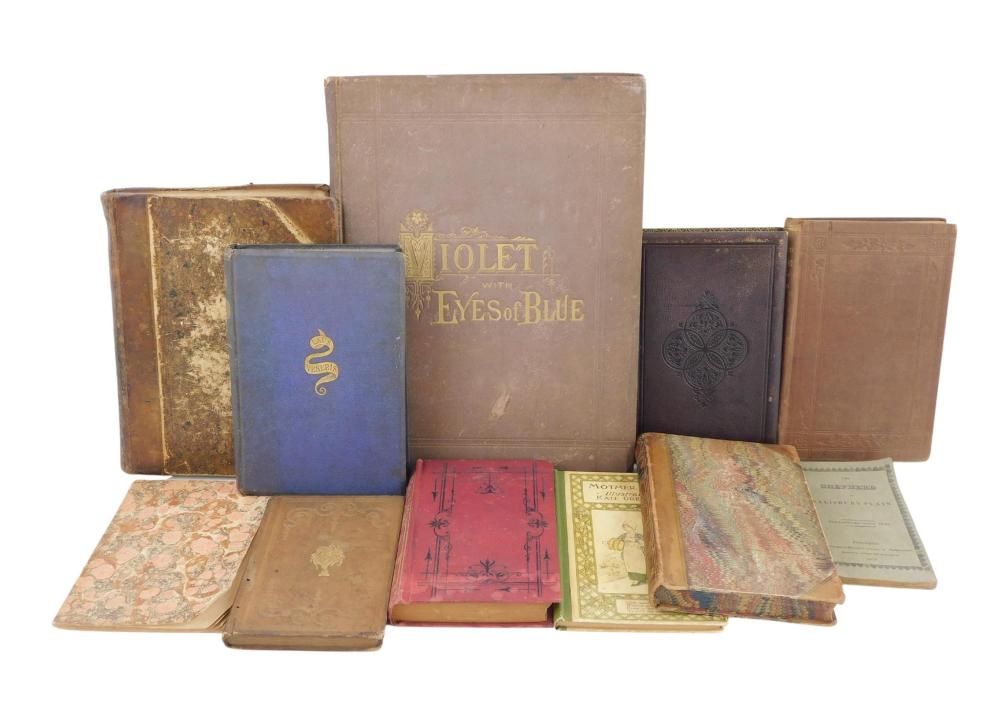 BOOKS: TWELVE VOLUMES OF 19TH C. LITERATURE,