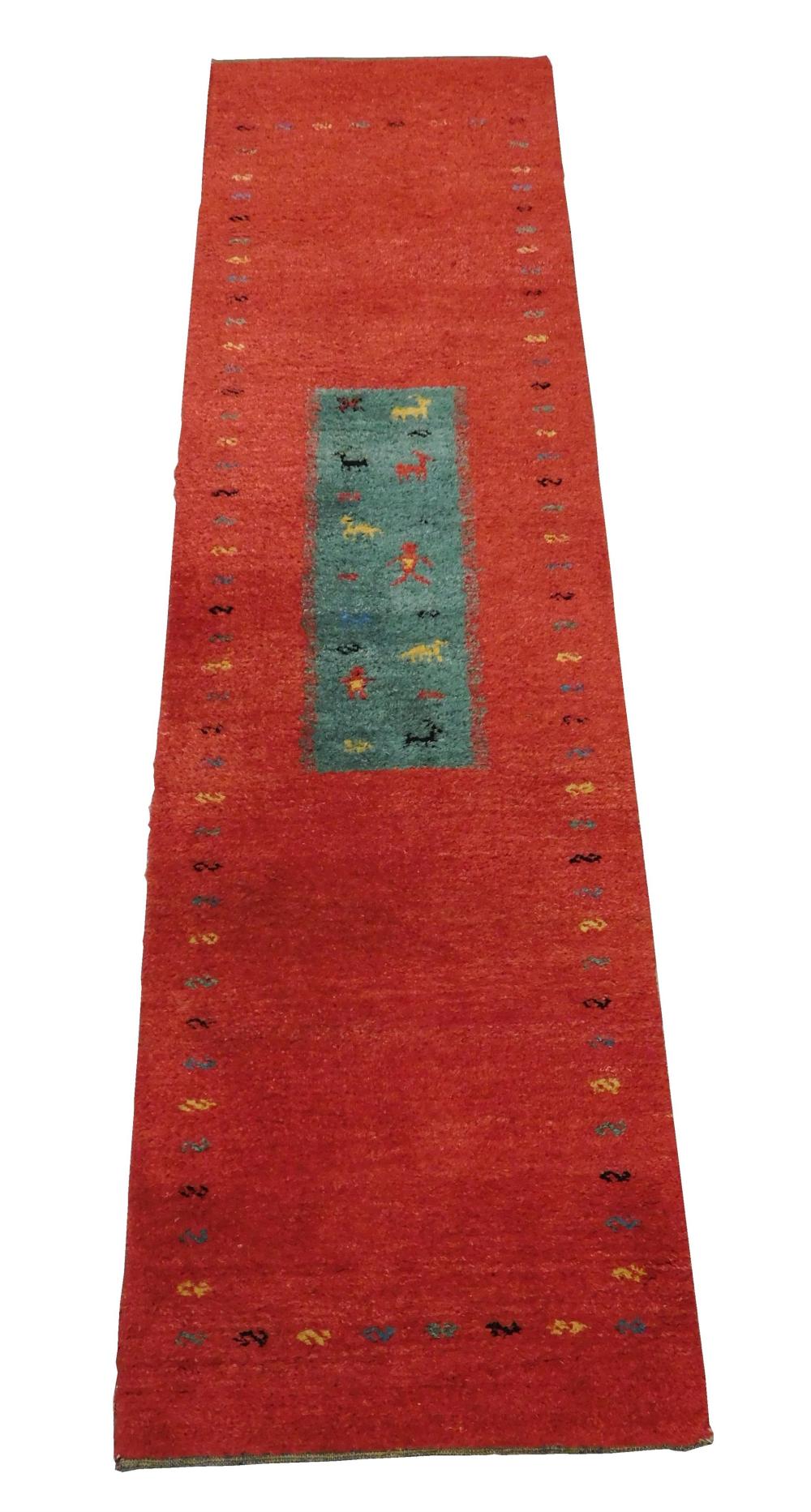 RUG MODERN PERSIAN GABBEH RUNNER  31e713