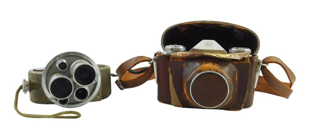TWO EARLY 20TH C. CAMERAS: A ZEISS IKON