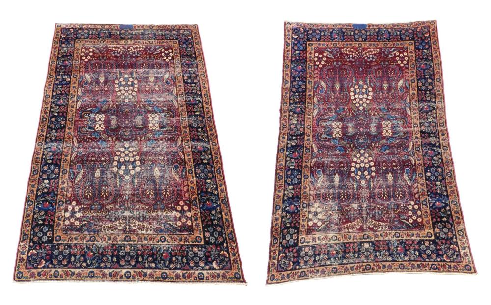 RUGS PAIR OF ANTIQUE SIGNED PERSIAN 31e72d