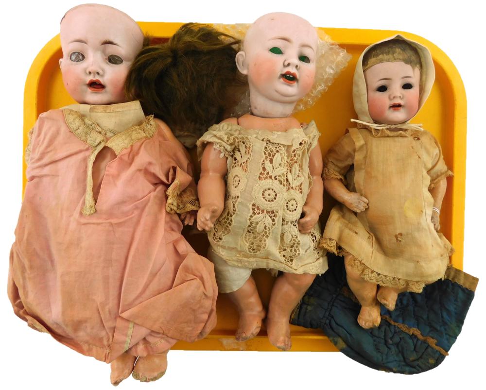 DOLLS: THREE BABY DOLLS INCLUDING: 11