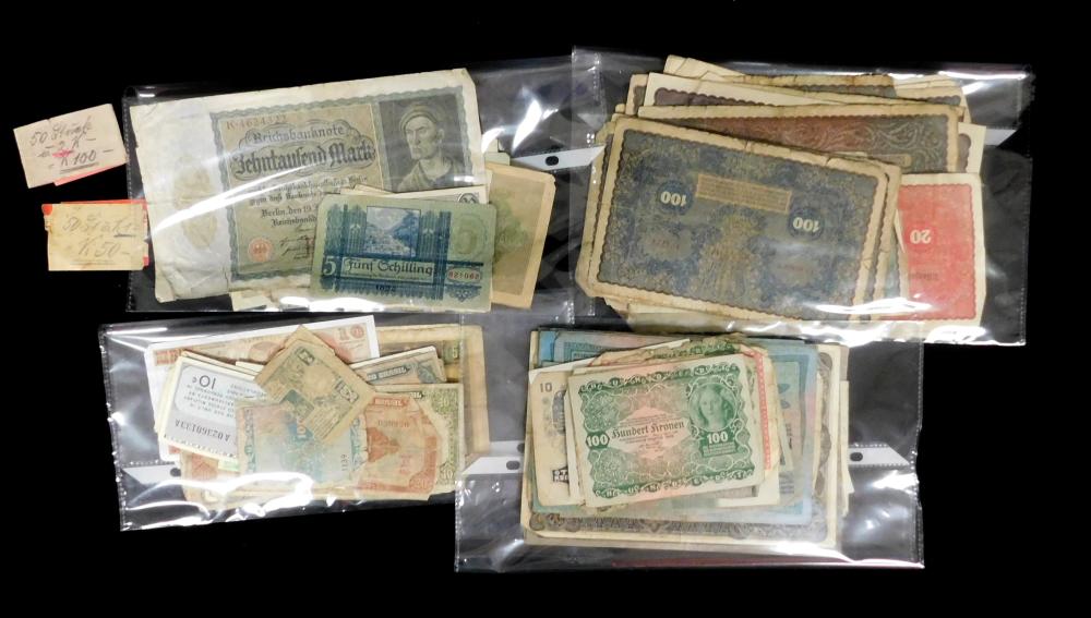 CURRENCY LARGE LOT OF DEMONETIZED 31e815