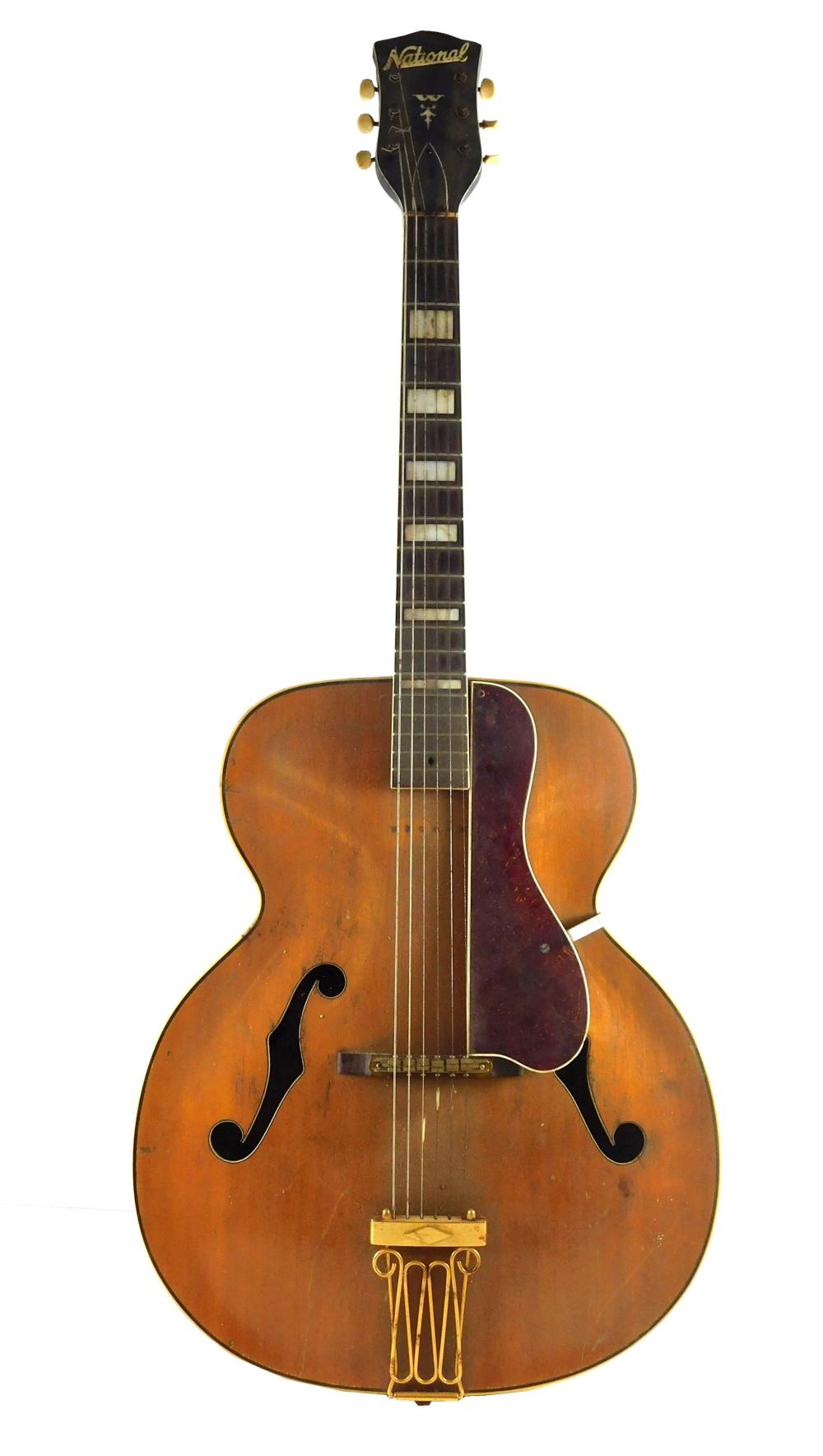 GUITAR: 1952 NATIONAL ARCHTOP (X12199),