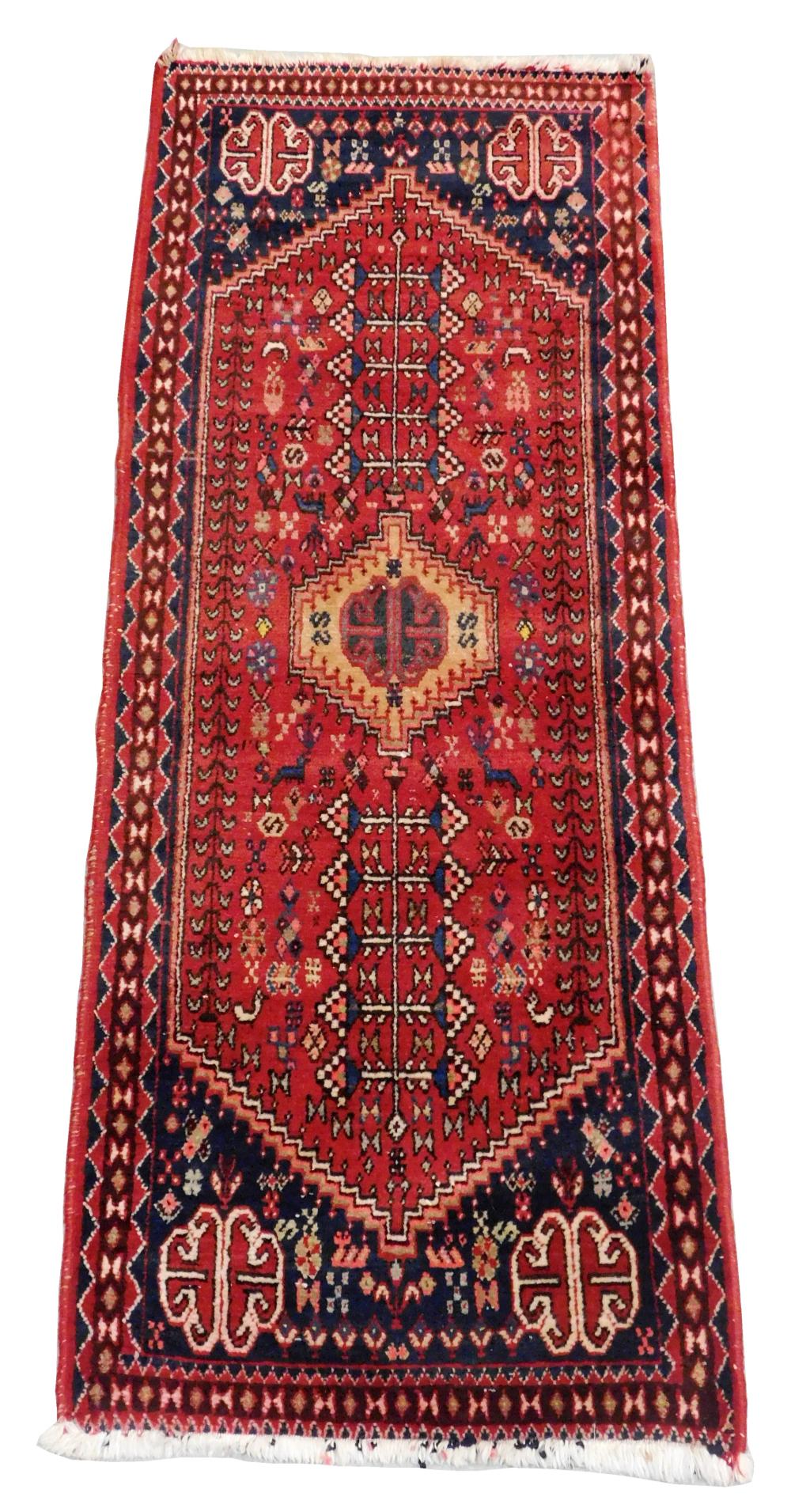 RUG: MODERN YELEMAH, RED FIELD