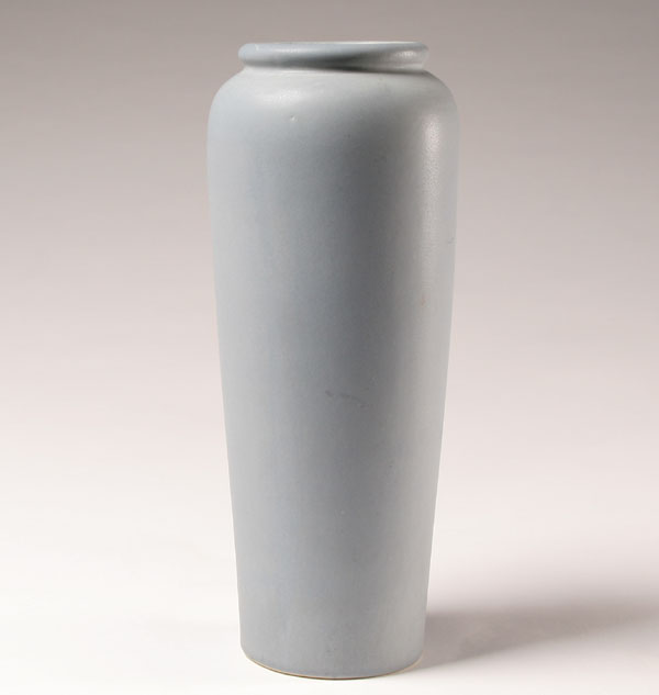 Ohio art pottery matte glaze cylinder 4fdb1