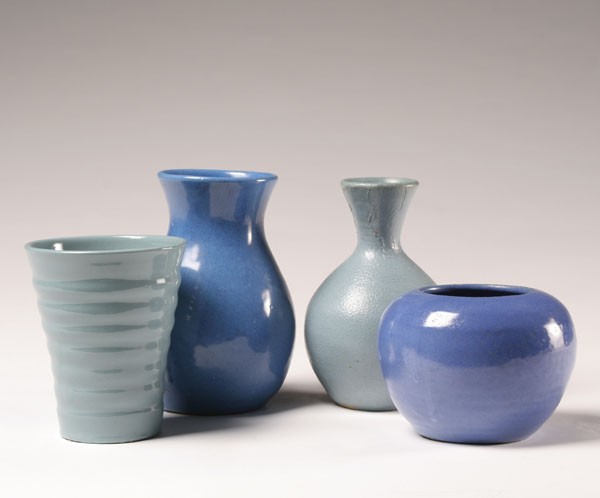 Cornelison/Bybee art pottery vases in