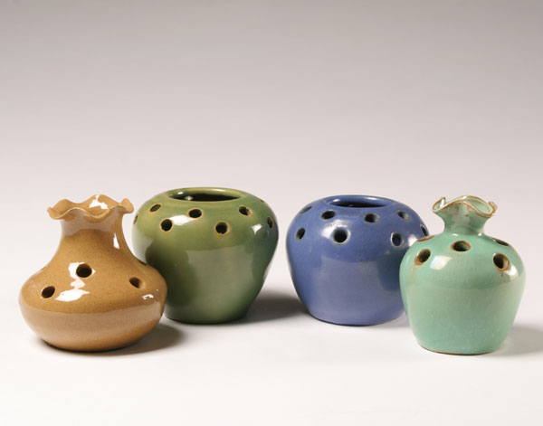 Four Cornelison/Bybee art pottery