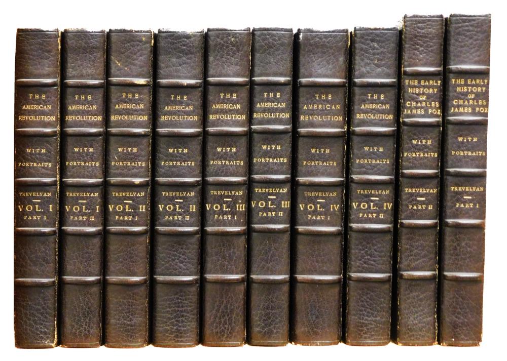 BOOKS TEN VOLUMES GEORGE TREVELYAN  31e9f6