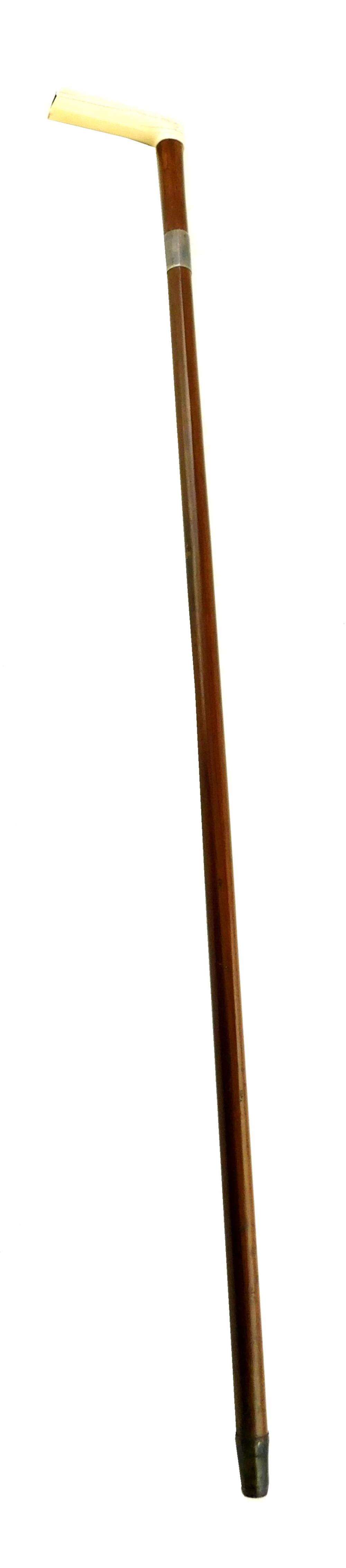 EARLY 19TH C. WALKING STICK WITH