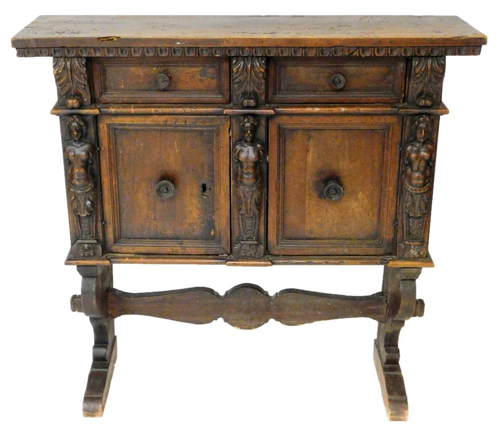 STANDING CABINET, RENAISSANCE REVIVAL,