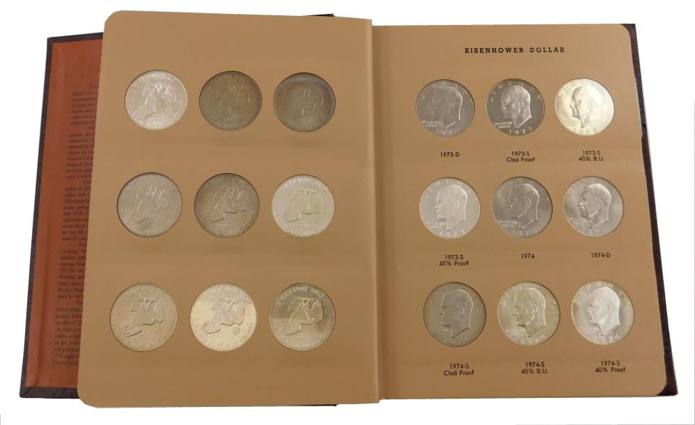 CURRENCY COMPLETE SET OF EISENHOWER 31eaee