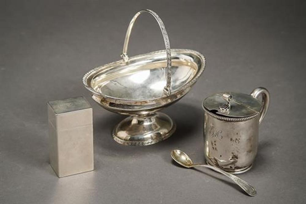 TIFFANY CO STERLING SUGAR BASKET  31ecf7