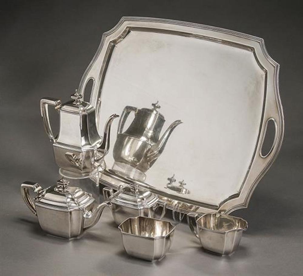 TIFFANY CO STERLING FIVE PIECE 31ecf8