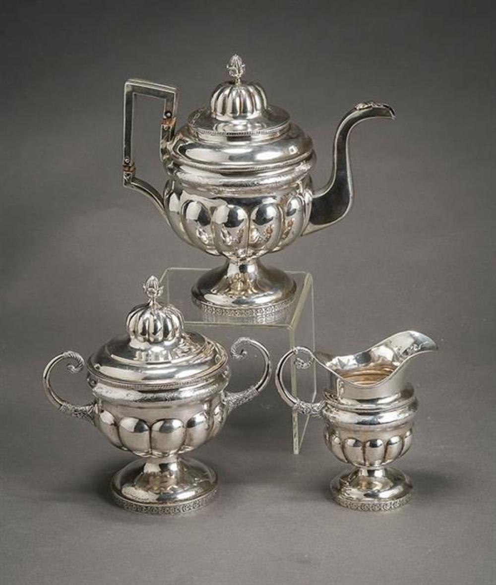 AMERICAN SILVER THREE PIECE TEA 31ed05